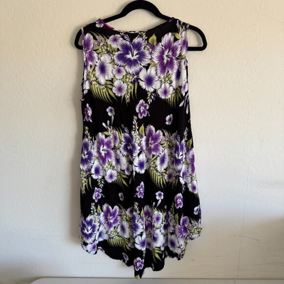 Akshi Collections Floral Sleeveless Dress | Tropical Print | No Tag, Approx XL - Picture 3 of 3